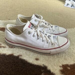 Converse White Low-Top Sneakers